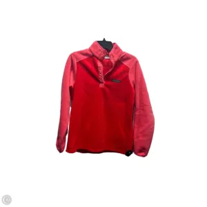 Sweatshirt Collar By Columbia In Pink & Red, Size: M NonIrritating Breathable Lining