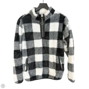 Sweatshirt Collar By The Nines In Black & White, Size: S WrinkleResistant