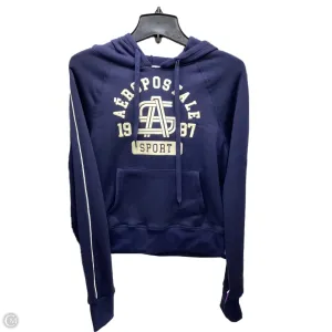 Warm Vest Urban Cool Sweatshirt Hoodie By Aeropostale In Navy, Size: S