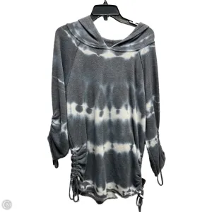 Sweatshirt Hoodie By Young Fabulous & Broke In Grey, Size: S Recycled Polyester