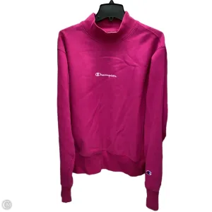 Sweatshirt Crewneck By Champion In Pink, Size: M EcoFriendlyMaterial