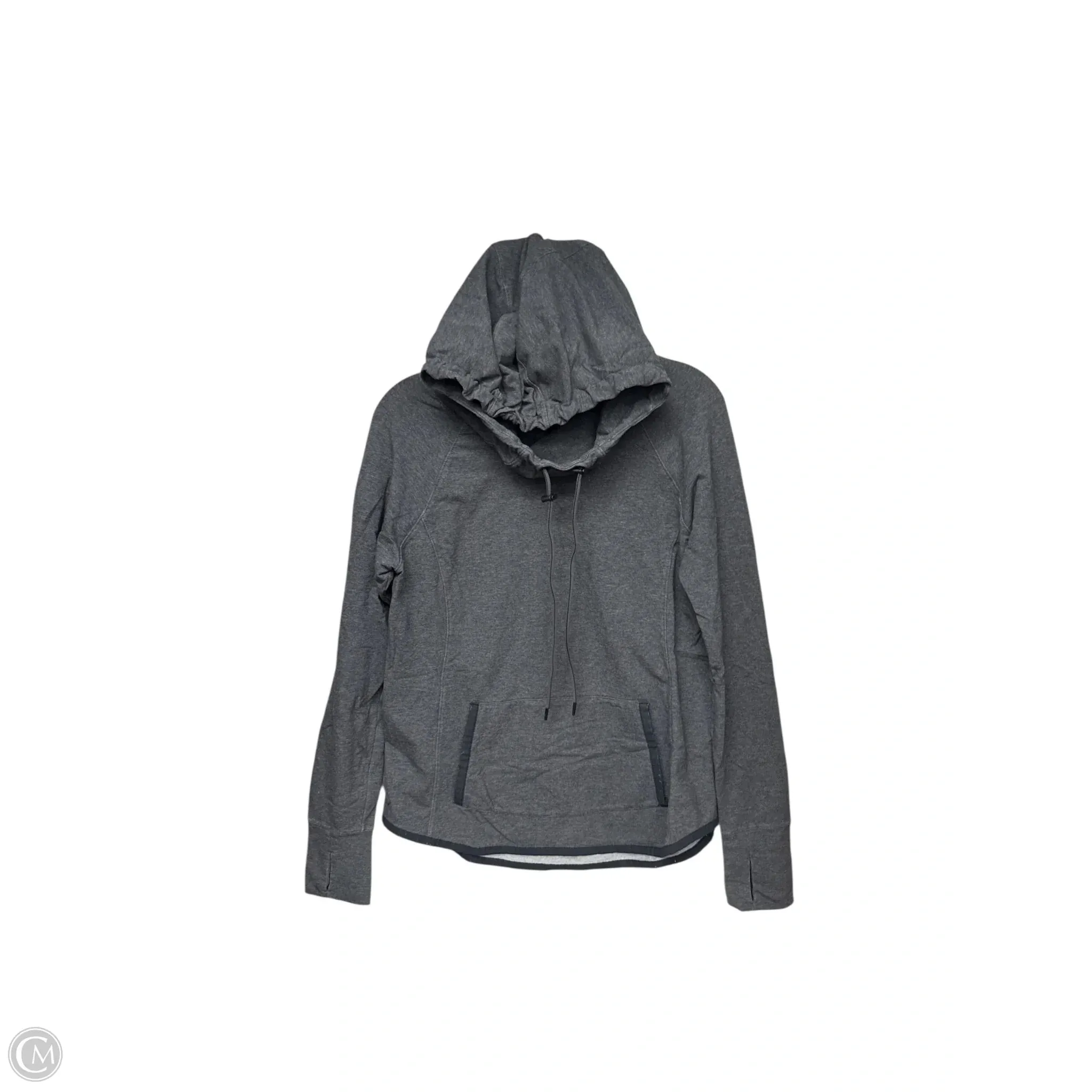 Athletic Sweatshirt Hoodie By Athleta In Grey, Size: S Metro Edge MoistureManagement Technology