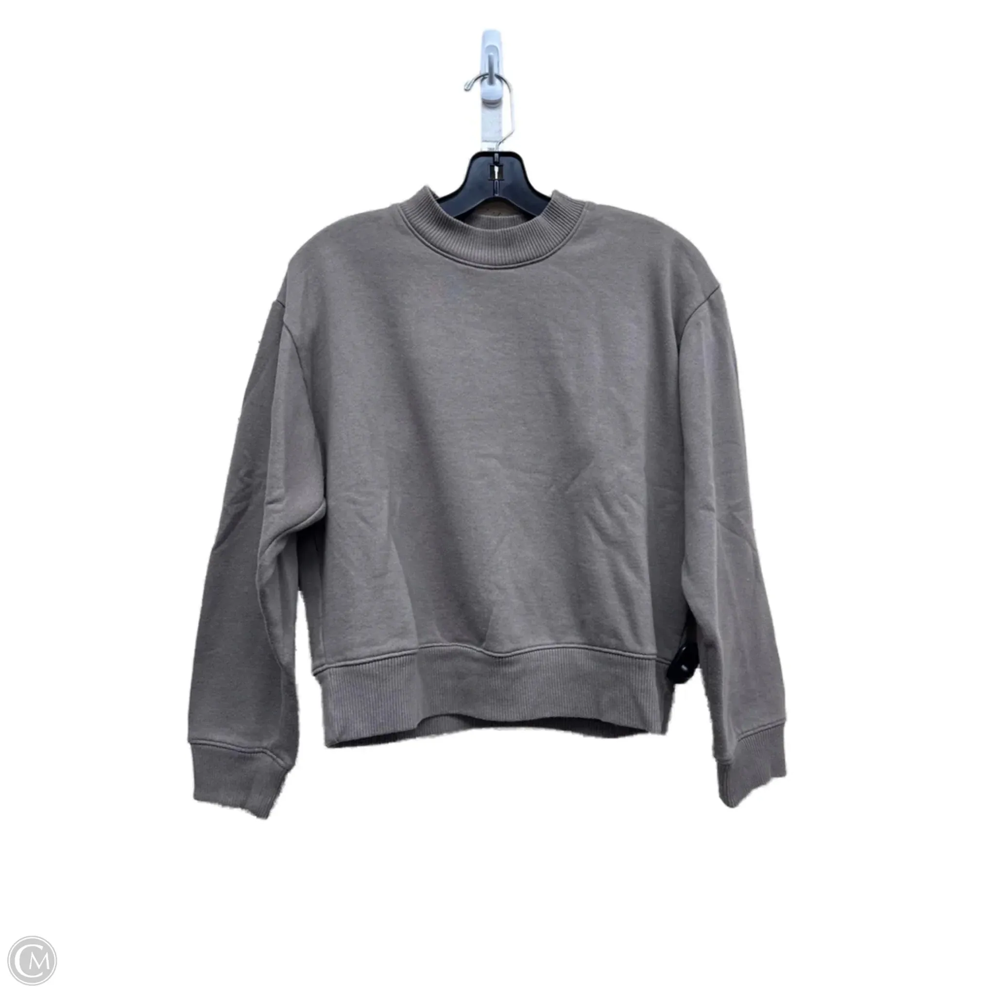 Harbor Style AntiStatic Lining Sweatshirt Crewneck By A New Day In Brown, Size: S