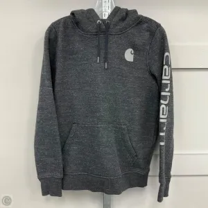 Sweatshirt Hoodie By Carhartt In Grey, Size: S Layer Play