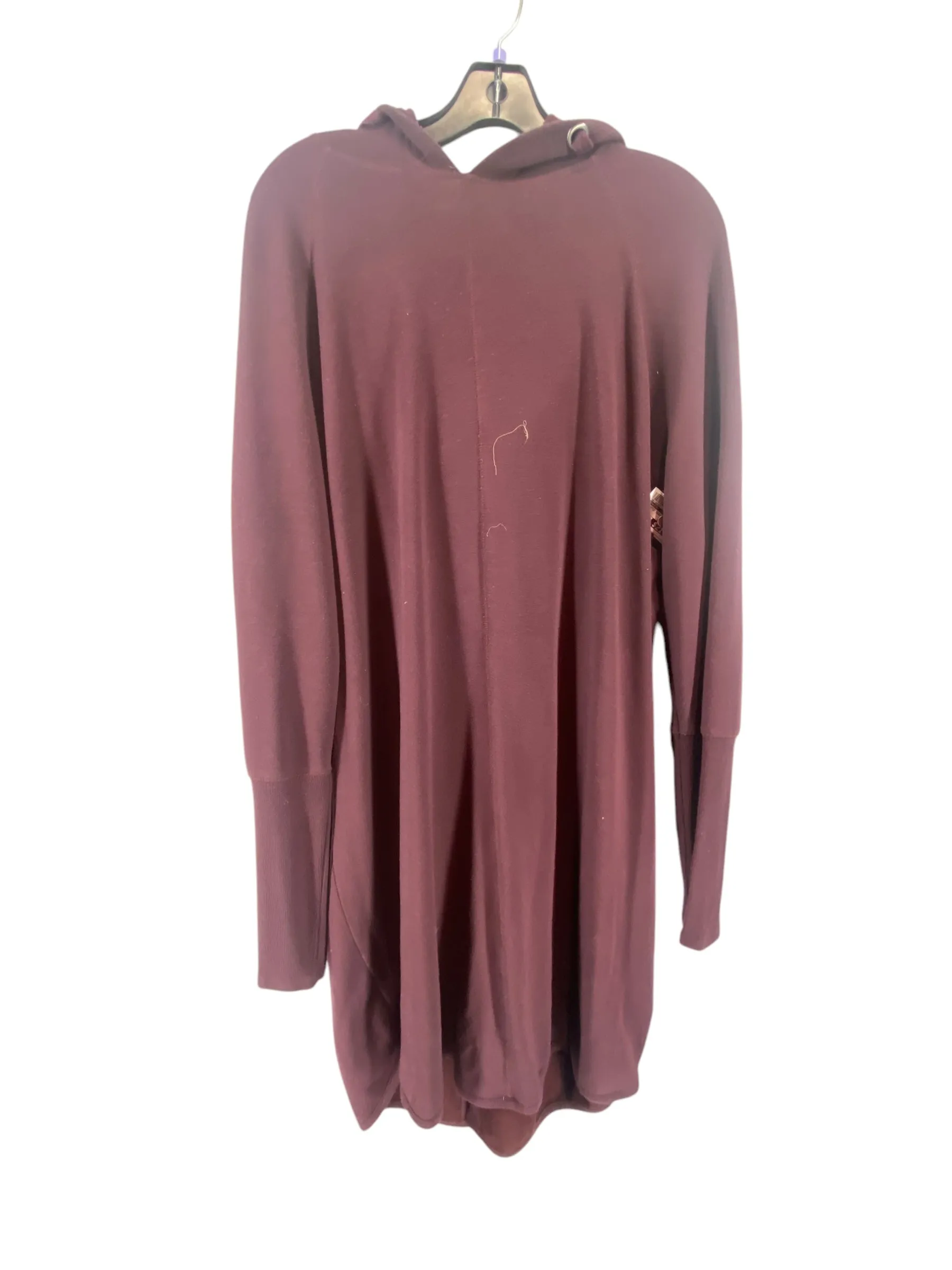 Athletic Sweatshirt Hoodie By Athleta In Maroon, Size: Xl Simple Fashion