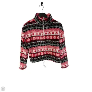 Sweatshirt Collar By Clothes Mentor In Black & Red, Size: M Elegant Wear Urban Pulse