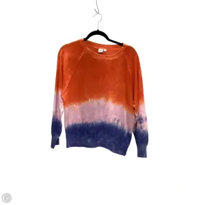 Sweatshirt Crewneck By Gap In Orange, Size: Xs Accessory Fashion Elegant Tunic