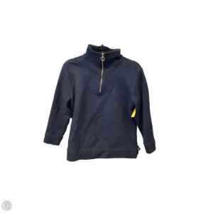 Sweatshirt Collar By Talbots In Navy, Size: M Sea Fit