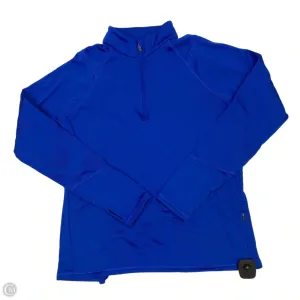 Athletic Sweatshirt Collar By Dsg Outerwear In Blue, Size: Xl SmoothZipper Fire Core