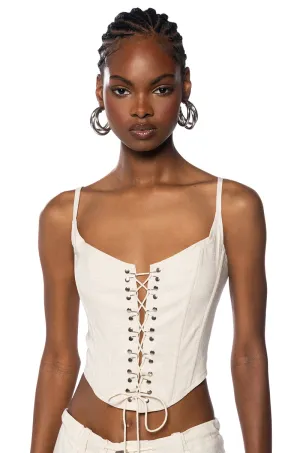 ON MY WAY CORSET TOP small - volume storage