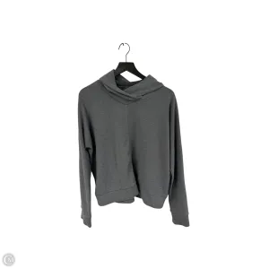 Sweatshirt Hoodie By Zyia In Grey, Size: M Thick Fiber Global Glow