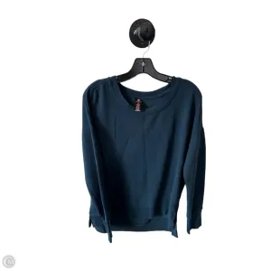 Fine Weave Sweatshirt Crewneck By Active Life In Blue, Size: L