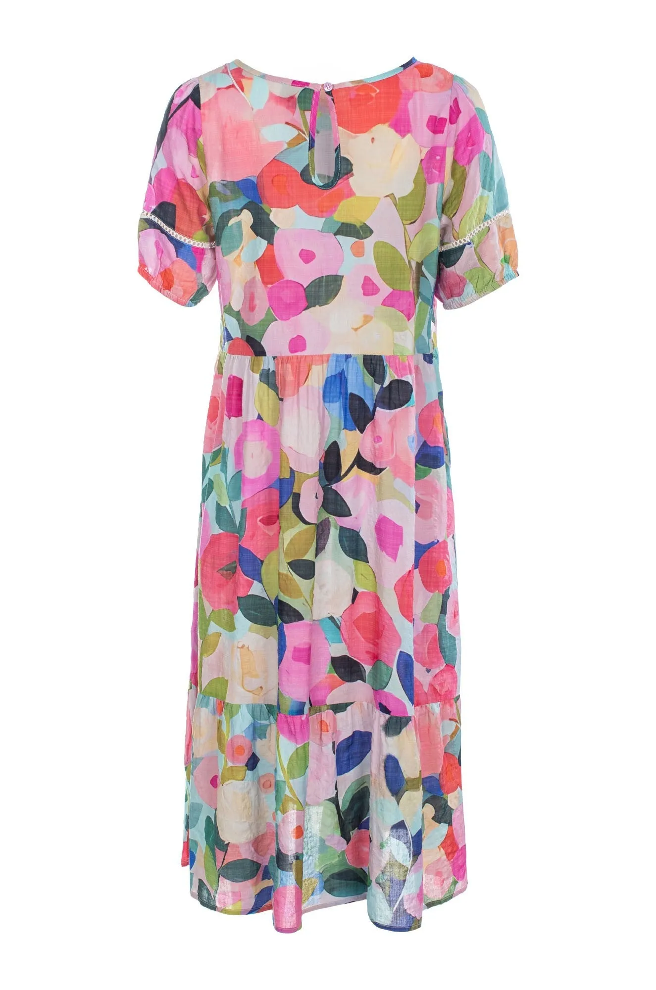 EcoFriendly Textiles Dress | MULTI GARDEN | 6532C1