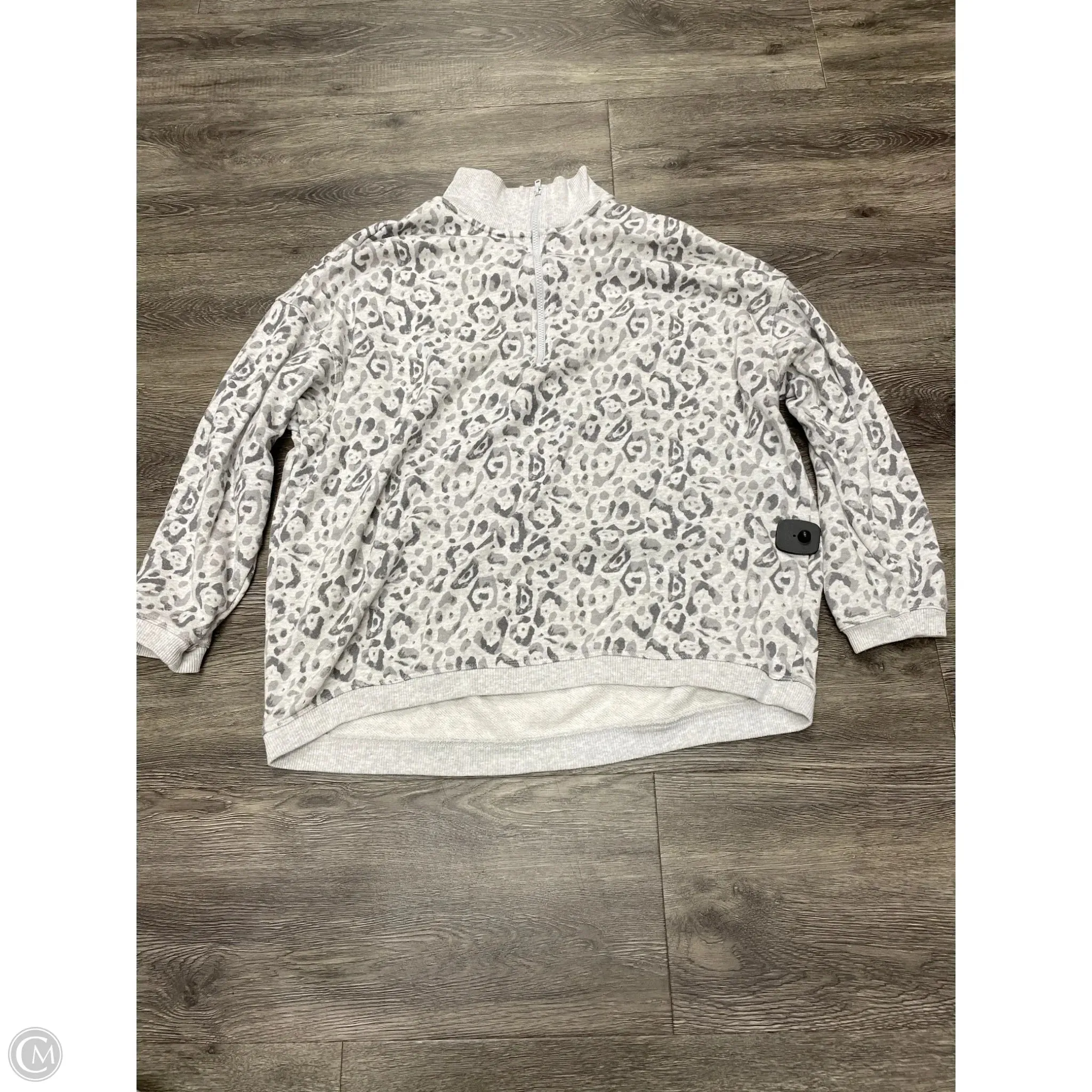 Sweatshirt Crewneck By Aerie In Leopard Print, Size: L Saga Fit