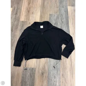 Athletic Sweatshirt Collar By Varley In Black, Size: M Night Charm