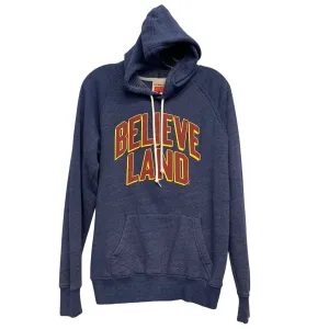 Recycled Fit Sweatshirt Hoodie By Homage In Blue & Red, Size:M