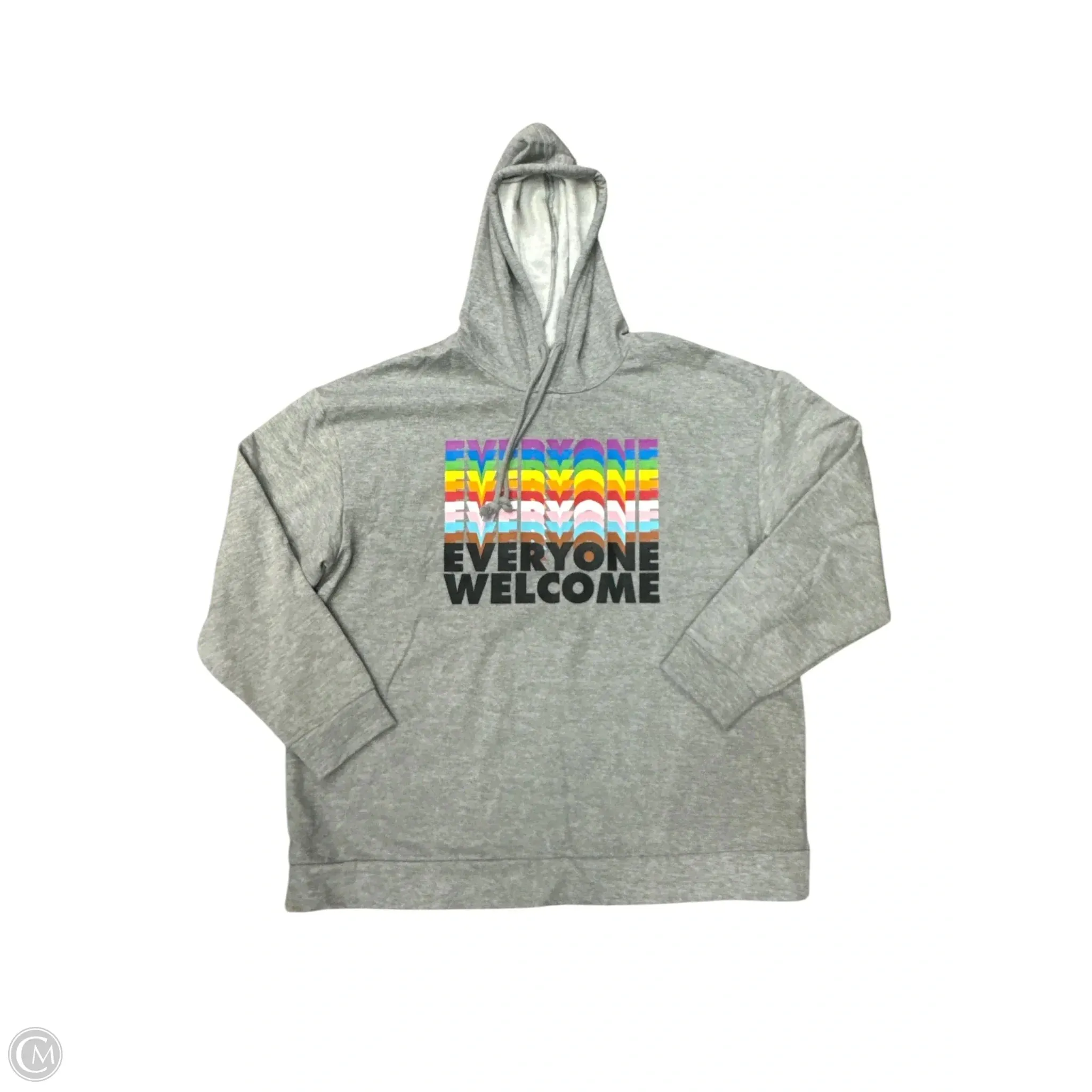 Sweatshirt Hoodie By Target In Grey, Size: Xxl Free Shape