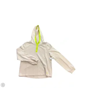 ChafeFree Design CompactPackableDesign Athletic Sweatshirt Hoodie By Adidas In Tan, Size: M