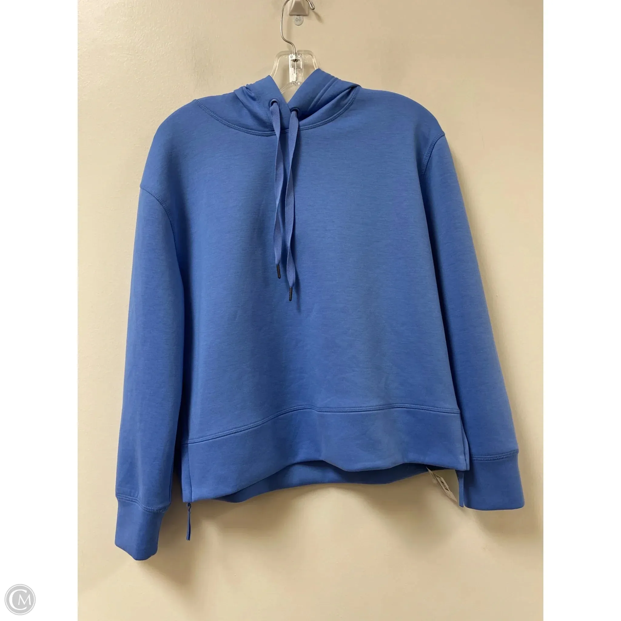 ThermalRegulatingFabric Athletic Sweatshirt Hoodie By Avia In Blue, Size: S