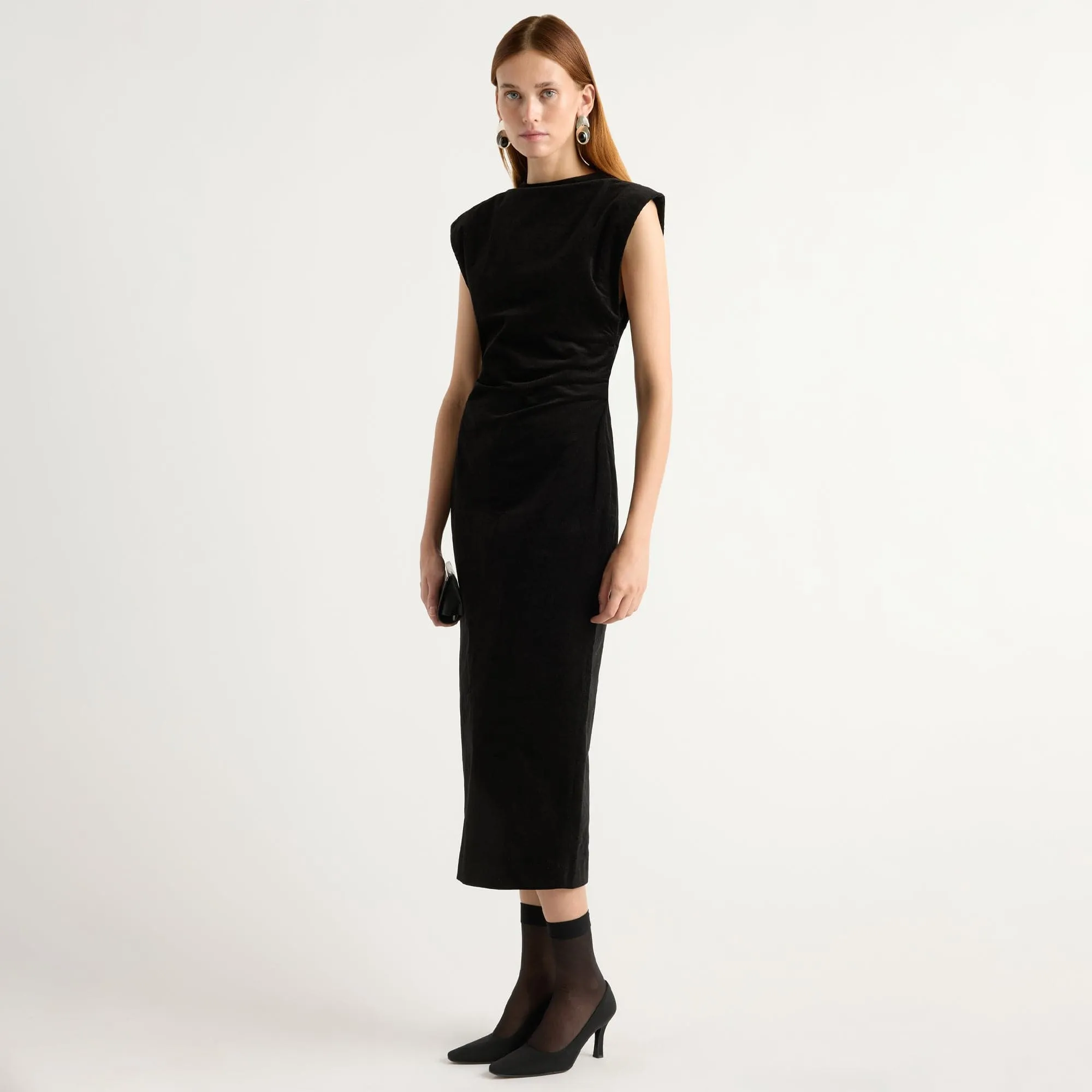 Formal Shirt QuickDry Construction Cambria Structured Corduroy Dress