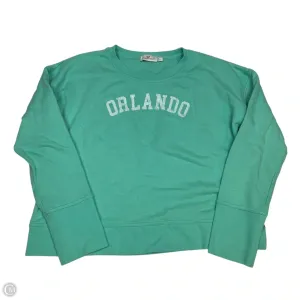 Sweatshirt Designer By Vineyard Vines In Green, Size: L Spanish Glow