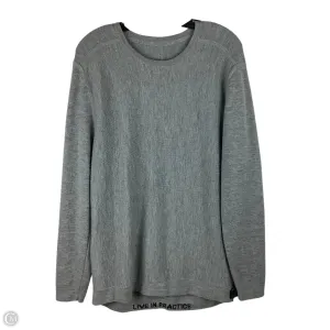 Strong Soul Morning Ease Sweatshirt Crewneck By Lululemon In Grey, Estimated Size 6/8
