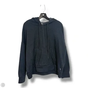 Trendy Sweatpants Smart Look Sweatshirt Hoodie By Free People In Grey, Size: M