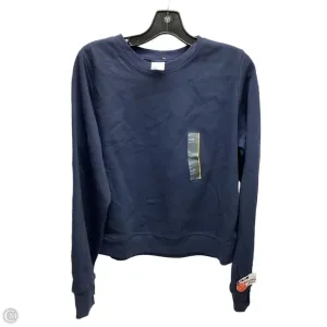 Adjustable Drawcord Sweatshirt Crewneck By All In Motion In Navy, Size: S