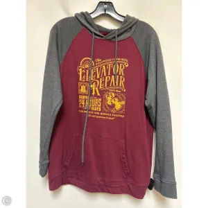 Sweatshirt Hoodie By Disney Store In Grey & Purple, Size: S QuickDrying Material Cozy Pullover