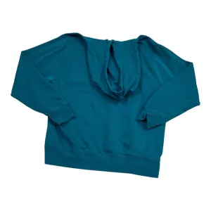 Flight Fit Suburb Ease Sweatshirt Hoodie By Nike In Teal, Size:L