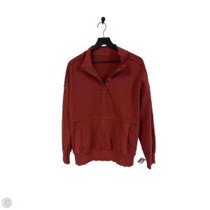 Sweatshirt Collar By Cmf In Red, Size: L Matte Tone