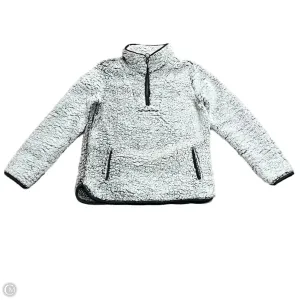 Sweatshirt Collar By Thread And Supply In Grey, Size: M Airflow Mesh Panels BreathableLining