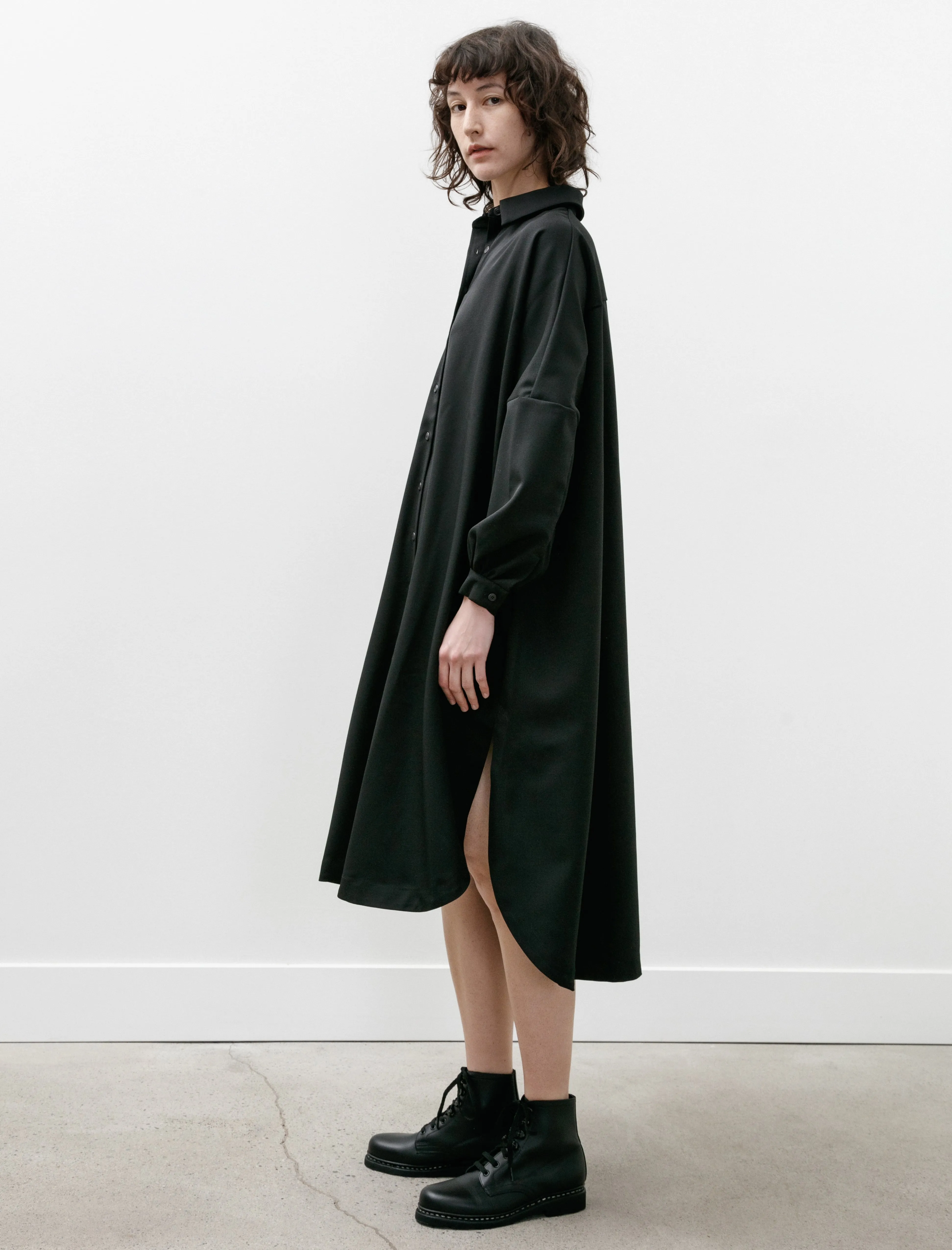 CompressionFreeCuffs Yuki Long Shirt Gabardine Black