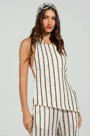 heavy - weight LOVELY DAYS HALTER TOP