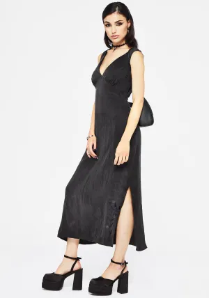 Maeve Lyocell Blend Floral Embroidered Cami Maxi Dress Bride Maid