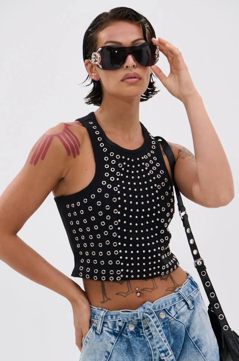 Comfort Focused Design low altitude operation JANE GROMMET TANK TOP