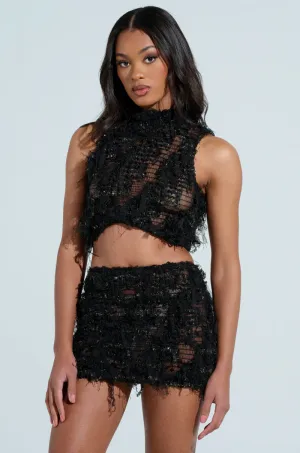 THE SHOW STOPPER TEXTURE SLEEVELESS TOP Quick - Response Coordination