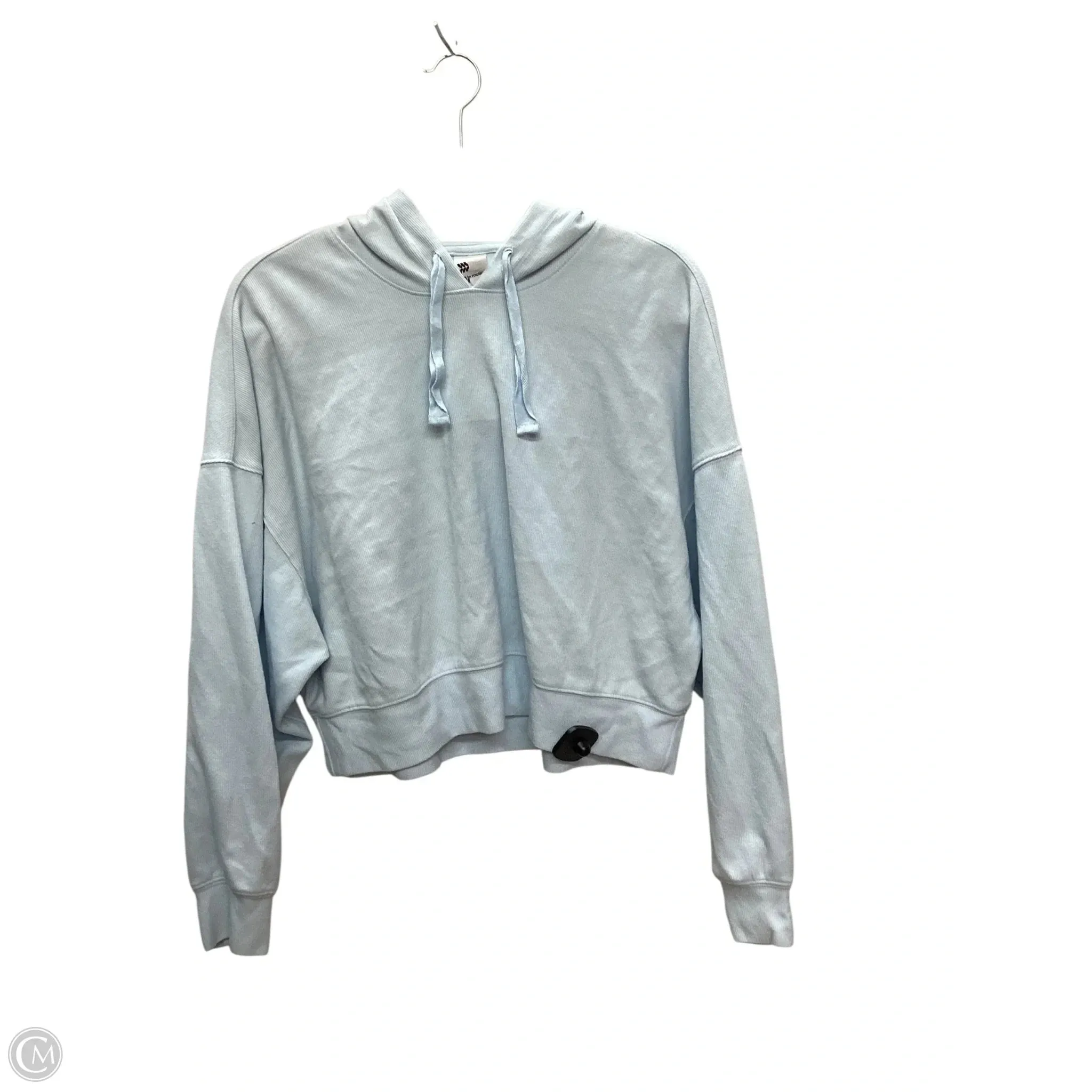Athletic Sweatshirt Hoodie By All In Motion In Blue, Size: S Quick Wear HighCollared Design