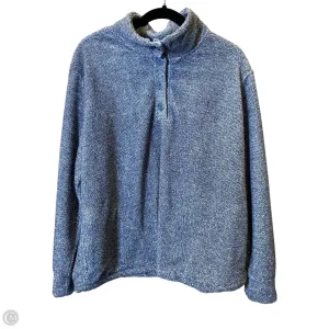 Sweatshirt Collar By Eddie Bauer In Blue, Size: Xxl Cool Vest Formal Shirt