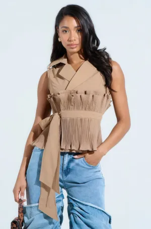 Reflective Detailing SHOW ME LOVE BLOUSE
