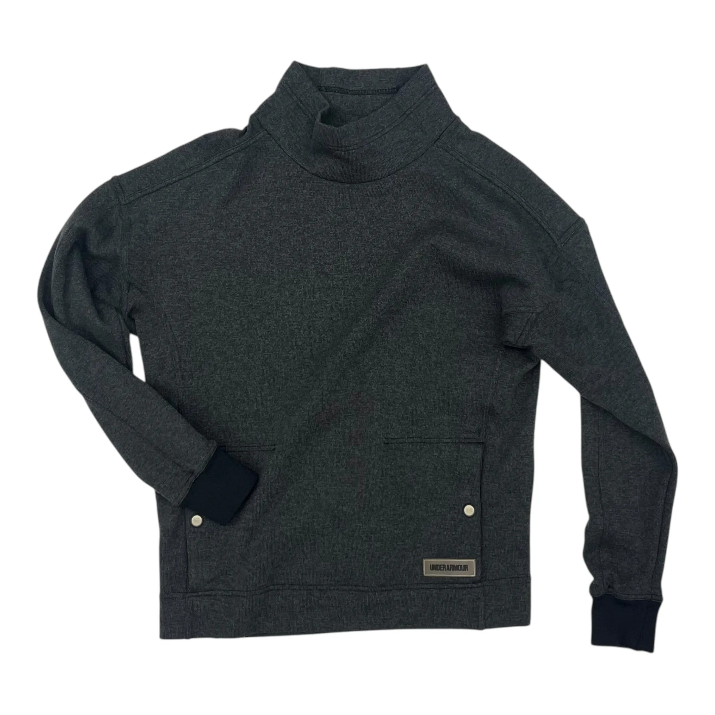 SWEATSHIRT COLLAR by UNDER ARMOUR in GREY, Size:S Dad Core TearResistant Fabric