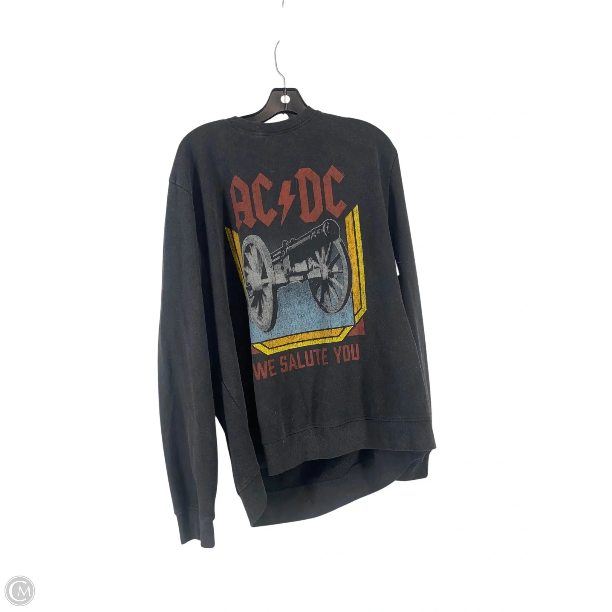 Sweatshirt Crewneck By Cmb In Black, Size: Xl Cool Vest Parisian Chic