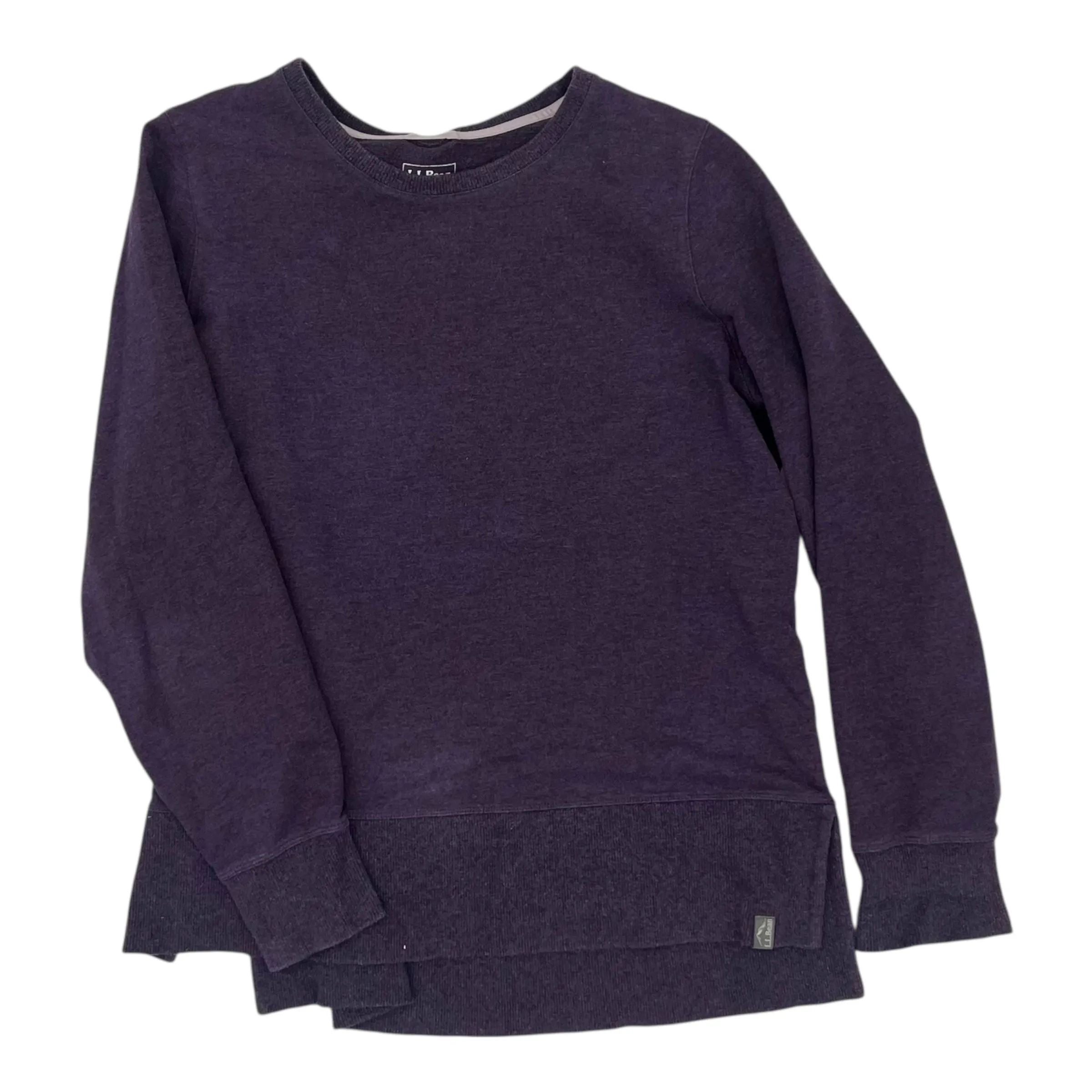 Timeless Dress Sweatshirt Crewneck By L.L. Bean In Purple, Size:L