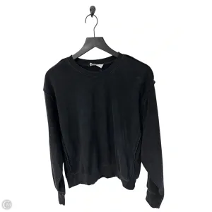 Sweatshirt Crewneck By Double Zero In Black, Size: M QuickDrying Material Stylish Fashion