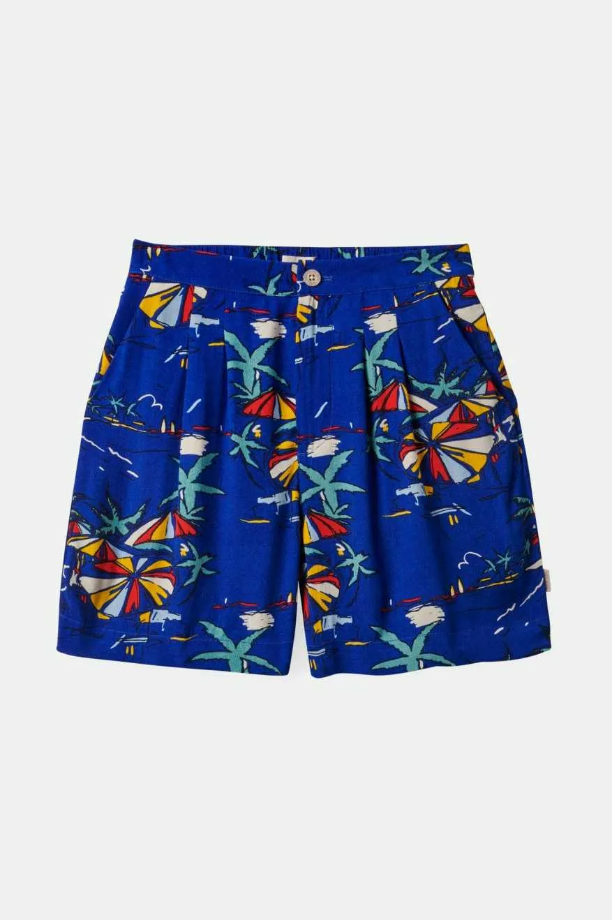 Rubberized Waistband Riviera Short - Surf The Web