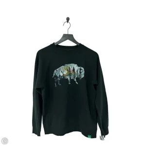 Sweatshirt Crewneck By Clothes Mentor In Black, Size: M Story Glow Stylish Layer