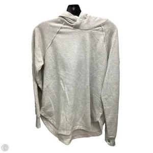 HighElasticity Sweatshirt Hoodie By Eddie Bauer In Grey, Size: S