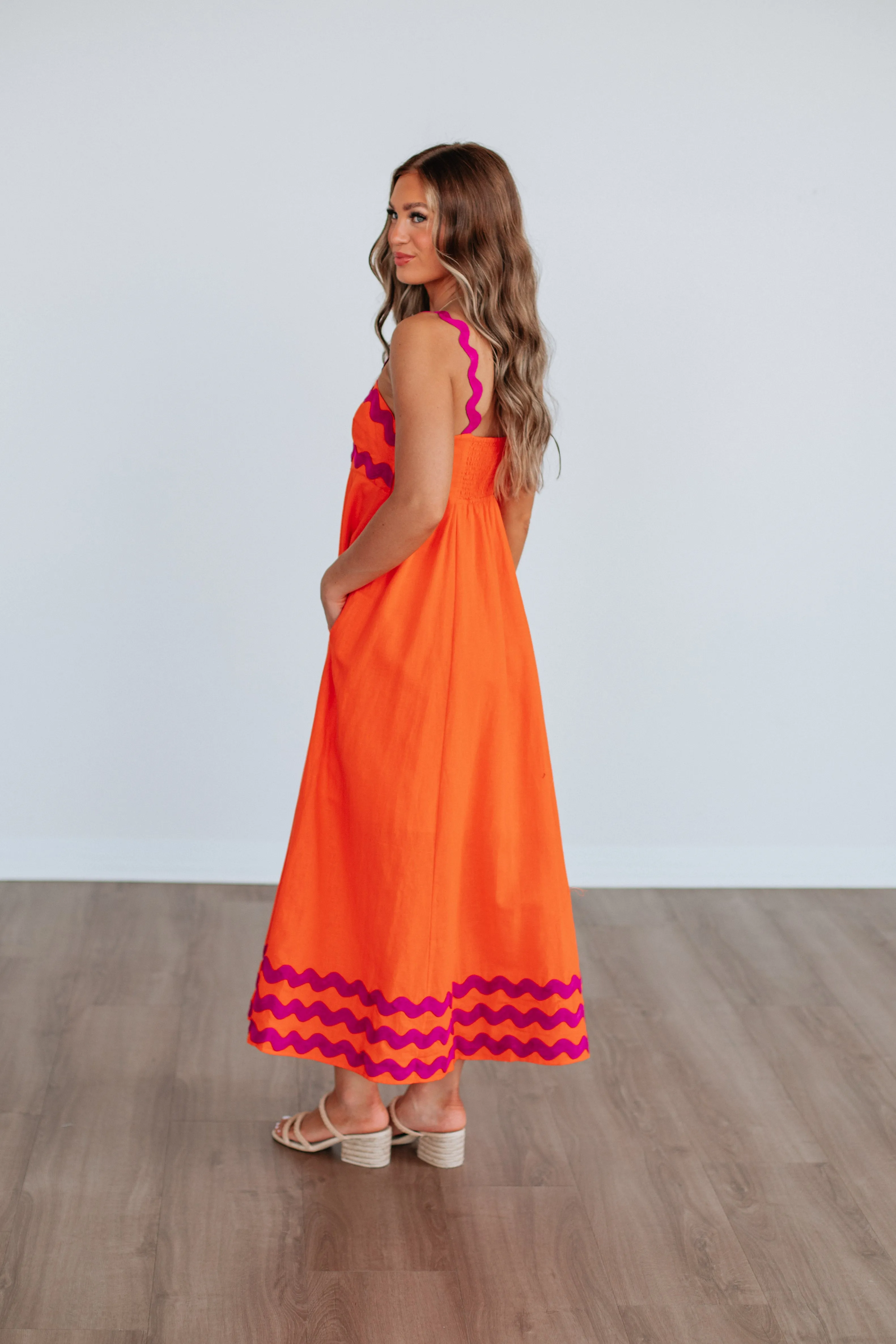 Lahela Dress With its flowy design this dress drapes beautifully for a sophisticated look