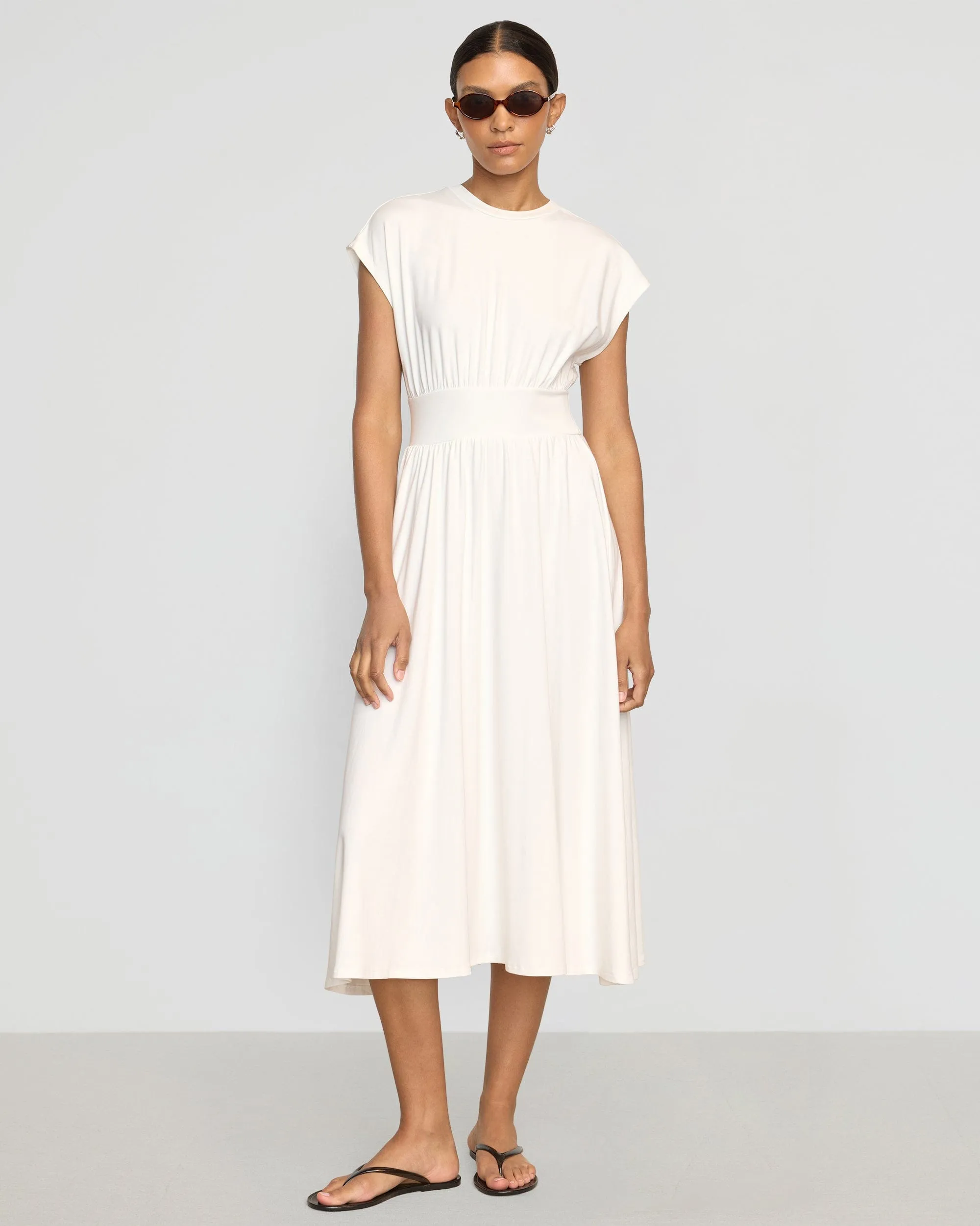 Simple Fashion Prima Jersey Midi Dress