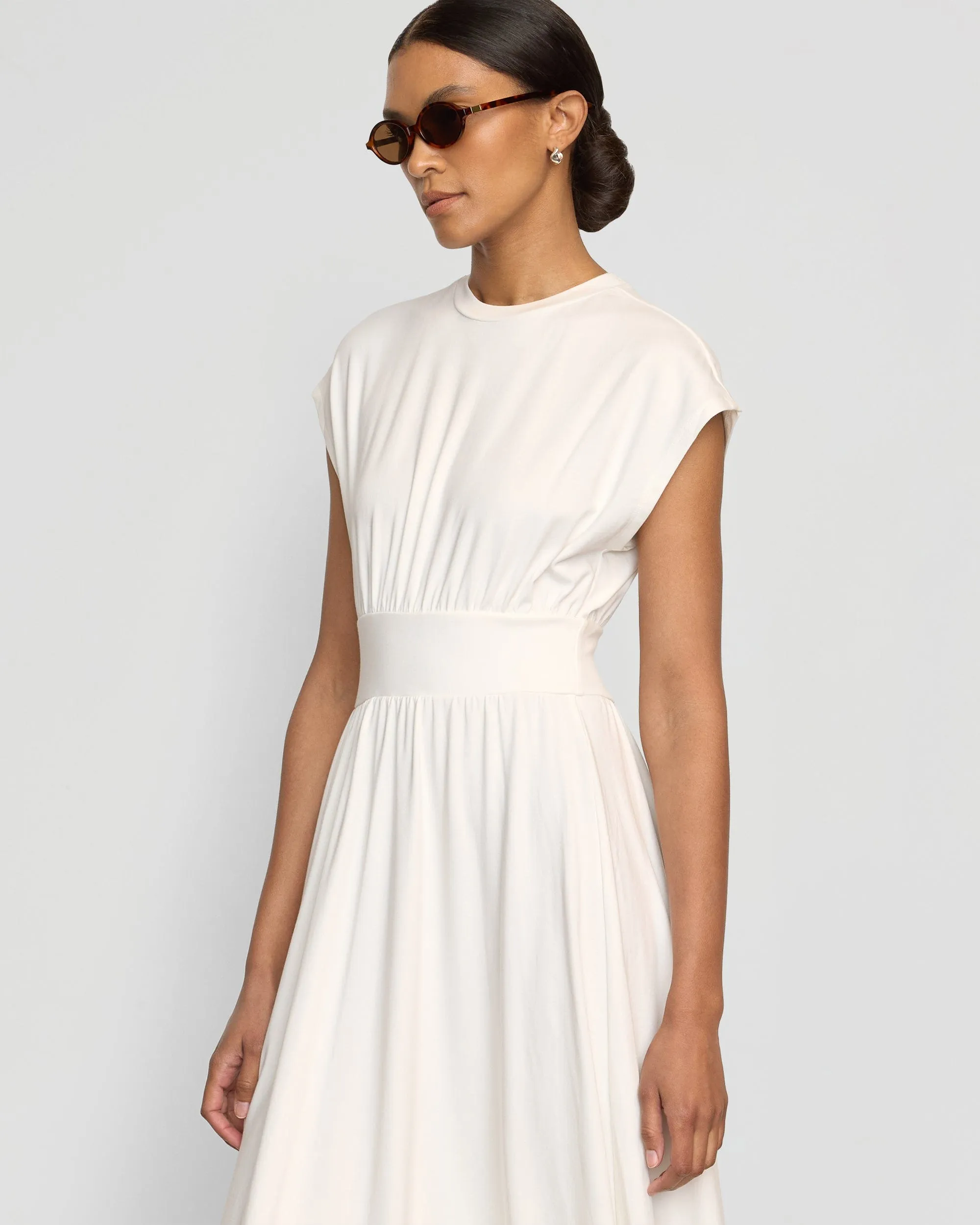 Tagless Design Star Light Prima Jersey Midi Dress